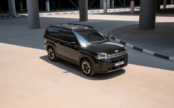 Black Hyundai Santa Fe, 2026 Photo 8