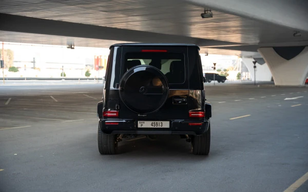 Black Mercedes G63 AMG, 2023 Photo 3