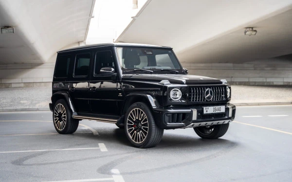 Black Mercedes G63 AMG, 2025 Photo 3