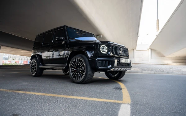 Black Mercedes G63 AMG, 2025 Photo 6