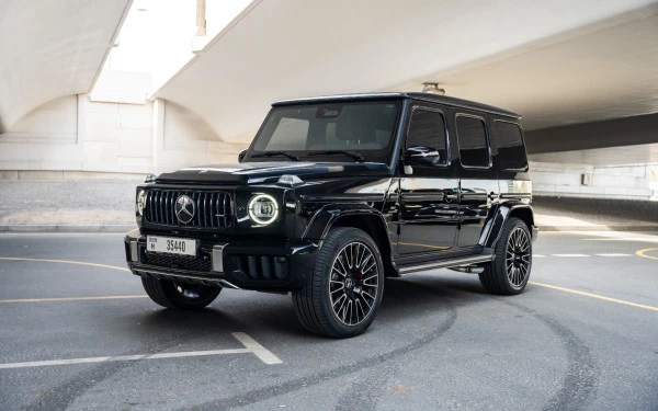 Black Mercedes G63 AMG, 2025 Photo 7