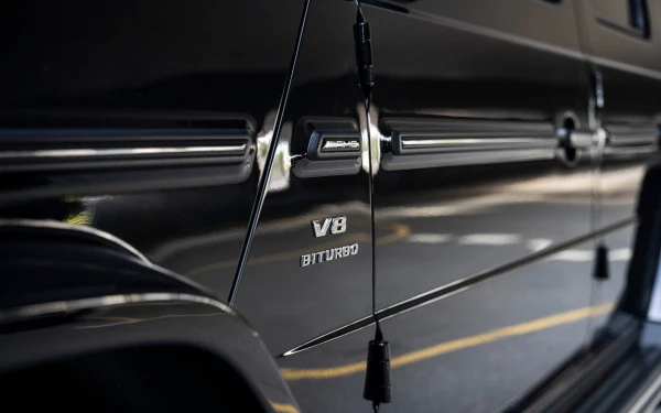 Black Mercedes G63 AMG, 2025 Photo 14