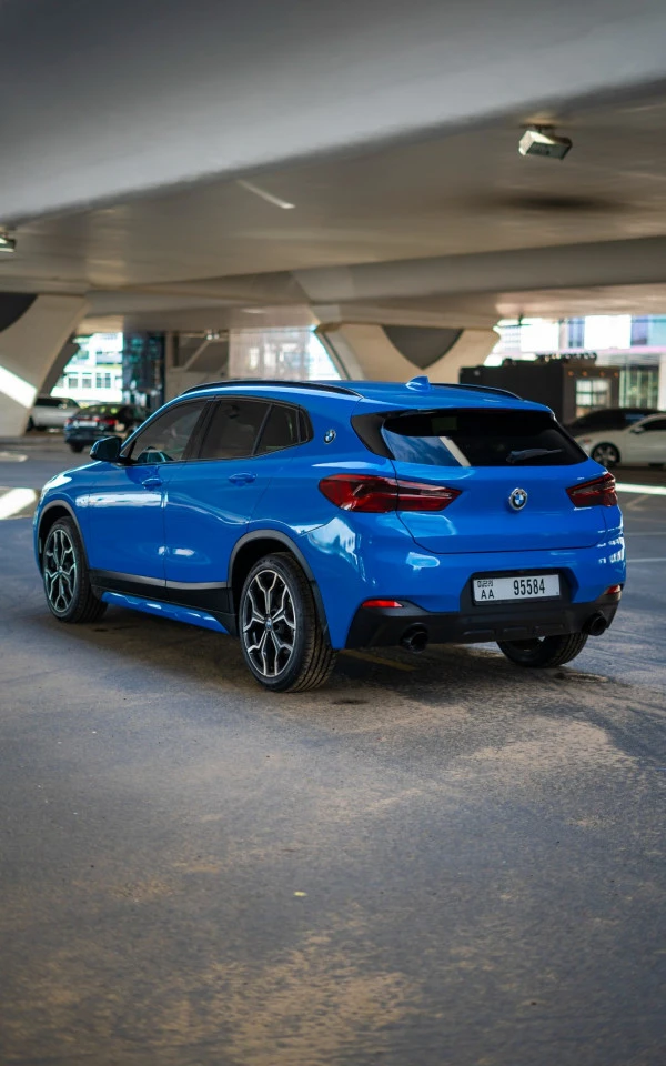 Blue BMW X2, 2022 Photo 6