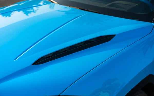 Blue Lamborghini Urus, 2023 Photo 7