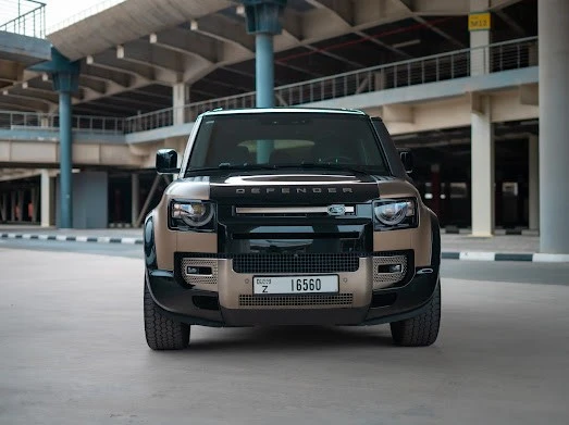 Brown Range Rover Defender V6 X, 2021 Photo 1