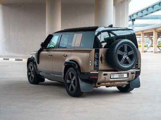 Brown Range Rover Defender V6 X, 2021 Photo 3