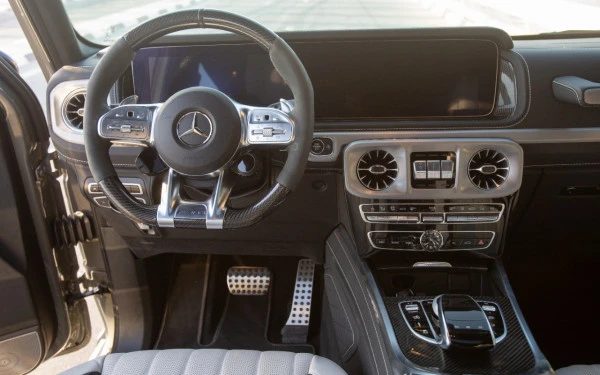 Grey Mercedes G63 AMG, 2022 Photo 4