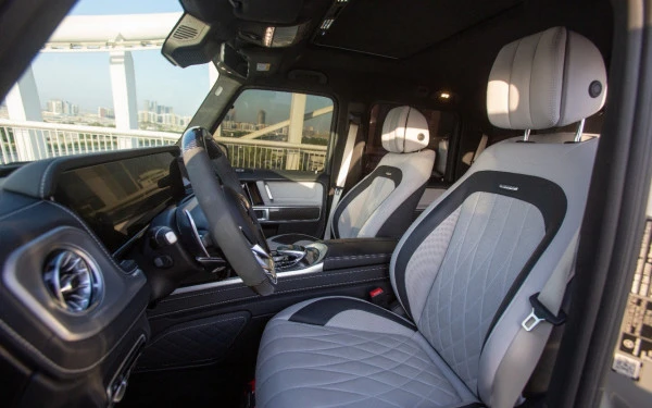Grey Mercedes G63 AMG, 2022 Photo 5