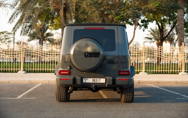 Grey Mercedes G63 AMG, 2022 Photo 7
