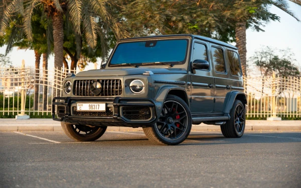 Grey Mercedes G63 AMG, 2022 Photo 13