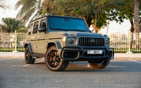 Grey Mercedes G63 AMG, 2022 Photo 19