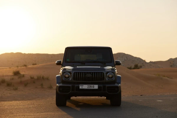 Grey Mercedes G63 AMG, 2023 Photo 5