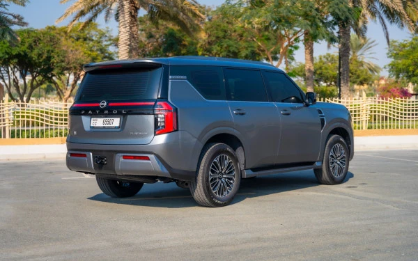 Grey Nissan Patrol Platinum V6, 2025 Photo 4