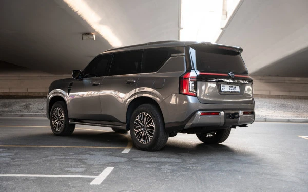 Grey Nissan Patrol Platinum V6, 2025 Photo 1
