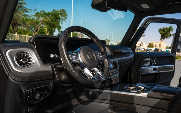 Matte Black Mercedes G63 AMG, 2022 Photo 9
