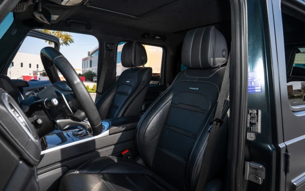 Matte Black Mercedes G63 AMG, 2022 Photo 10