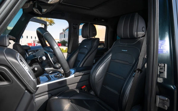 Matte Black Mercedes G63 AMG, 2022 Photo 18