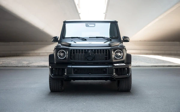 Matte Black Mercedes G63 AMG, 2025 Photo 5