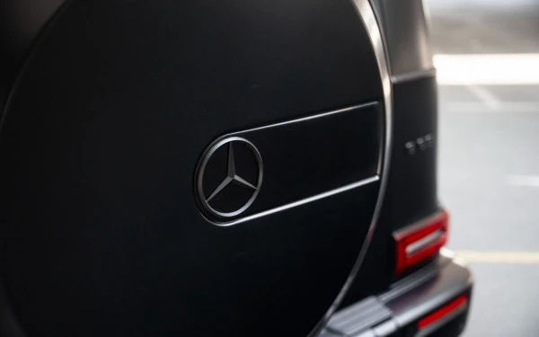 Matte Black Mercedes G63 AMG, 2025 Photo 7
