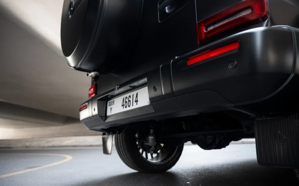 Matte Black Mercedes G63 AMG, 2025 Photo 9