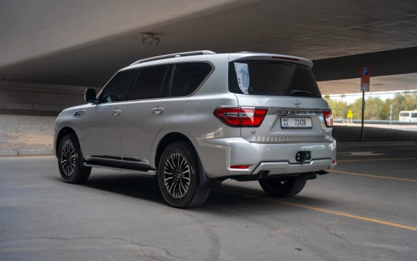 Silver Nissan Patrol Platinum V6, 2024 Photo 3