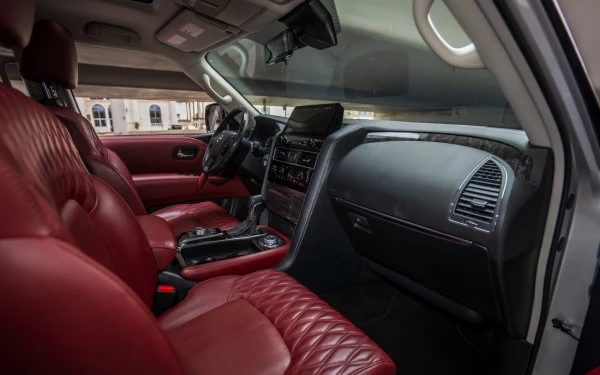 Silver Nissan Patrol Platinum V6, 2024 Photo 7