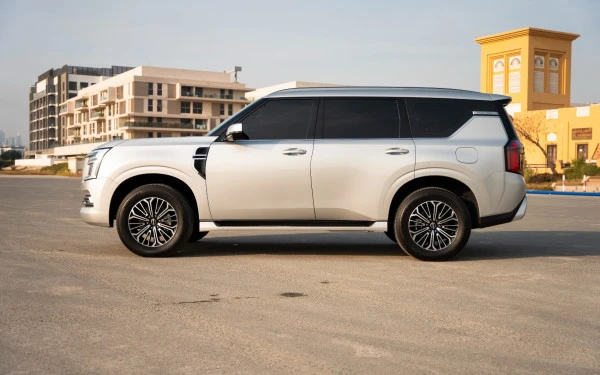 Silver Nissan Patrol Platinum V6, 2025 Photo 4