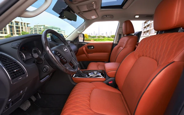 Silver Nissan Patrol Platinum V6, 2024 Photo 4