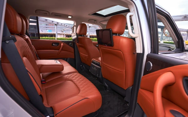 Silver Nissan Patrol Platinum V6, 2024 Photo 7