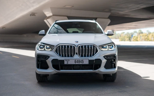 White BMW X6, 2023 Photo 1