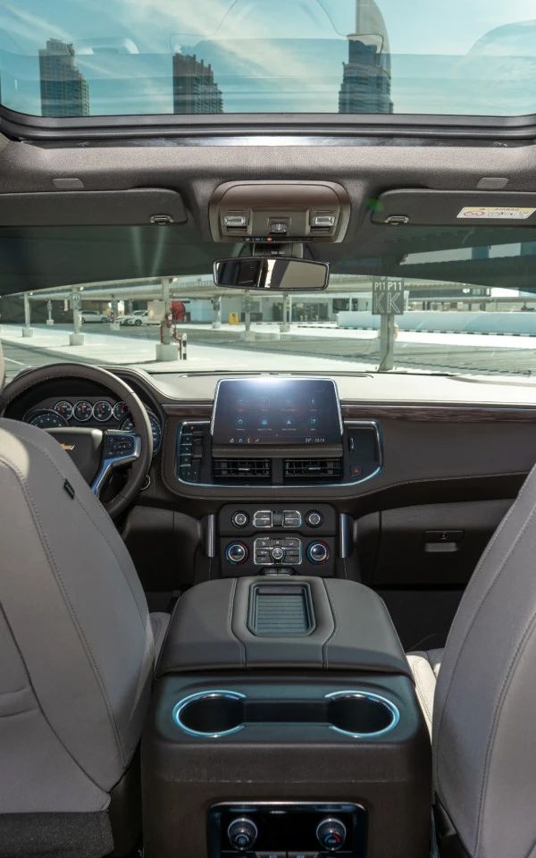 White Chevrolet Tahoe, 2021 Photo 5