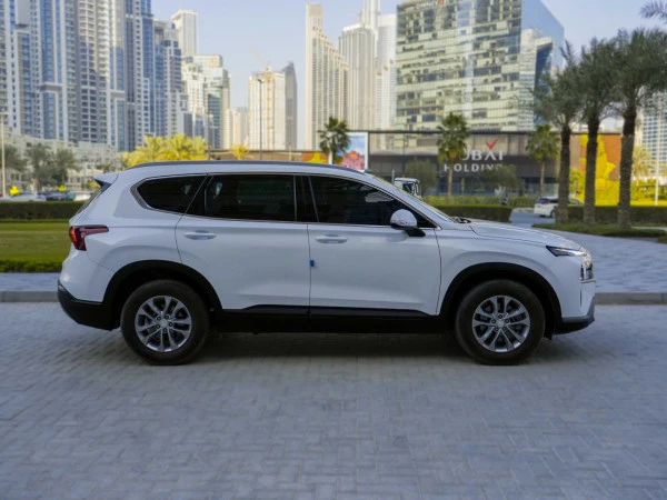 White Hyundai Santa Fe, 2023 Photo 6