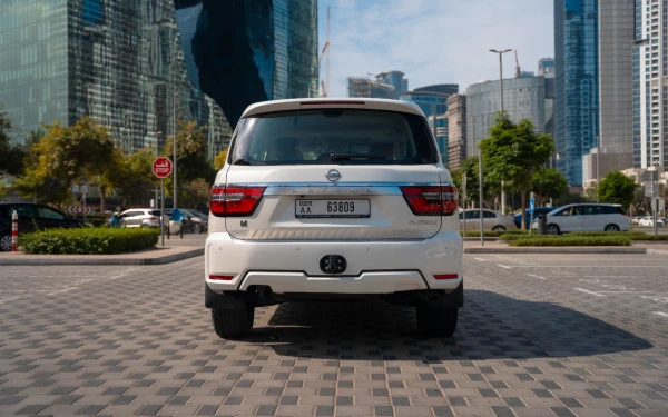 White Nissan Patrol Platinum V6, 2024 Photo 2