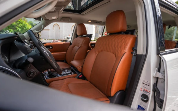 White Nissan Patrol Platinum V6, 2024 Photo 6