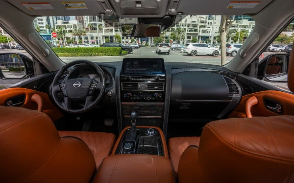 White Nissan Patrol Platinum V6, 2024 Photo 9