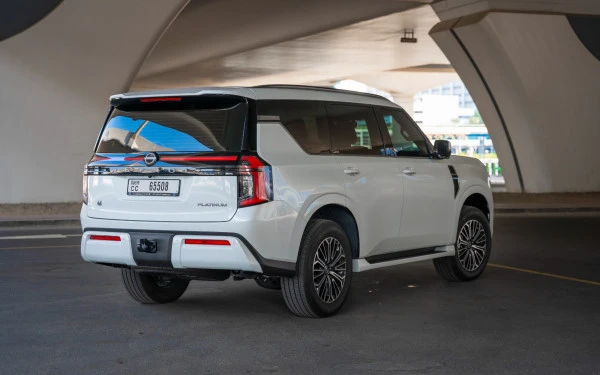 White Nissan Patrol Platinum V6, 2025 Photo 3